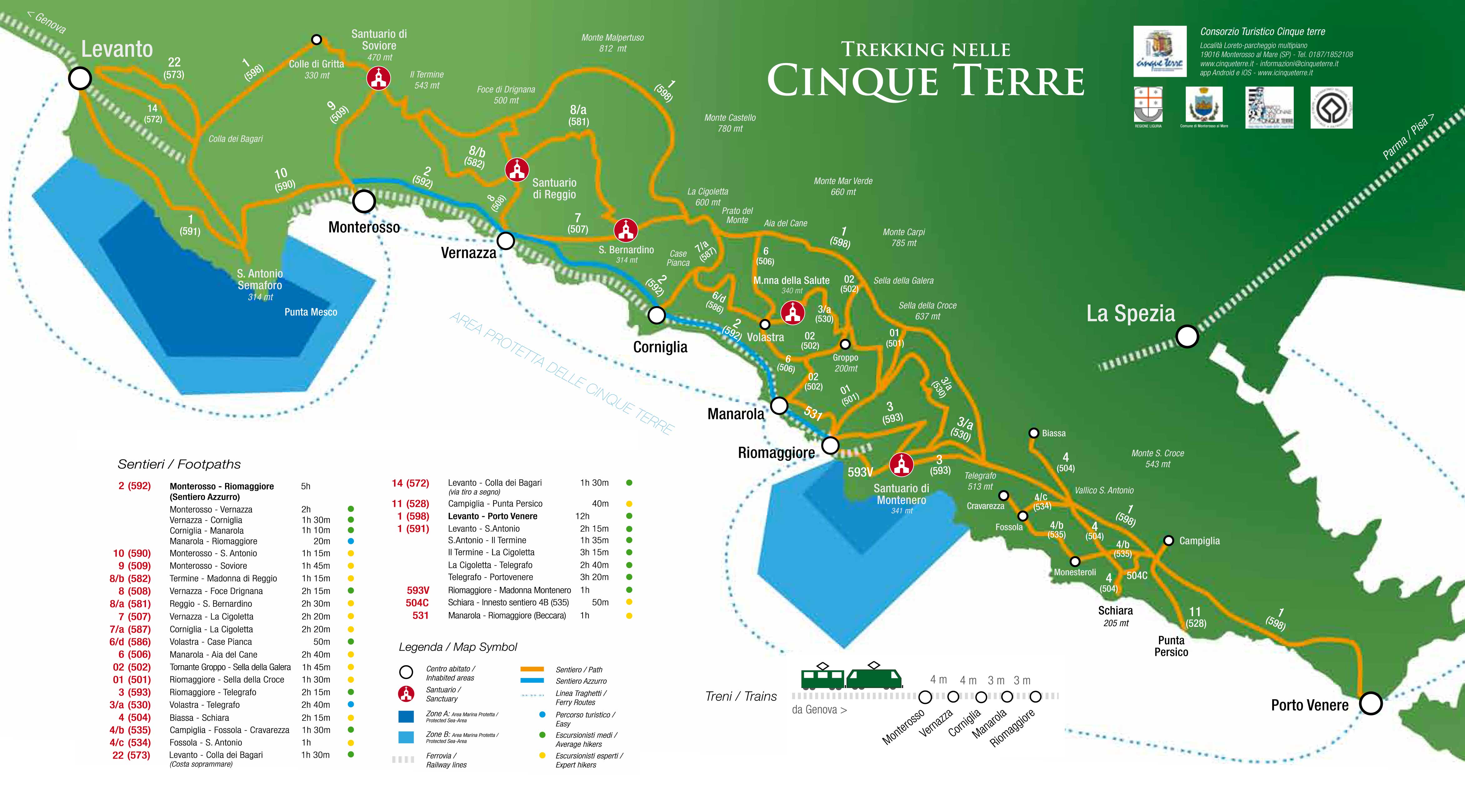 Camping Miraflores - Parco Cinque Terre